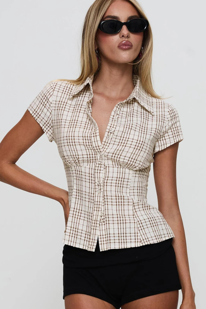 Nellie Rutete Bluse