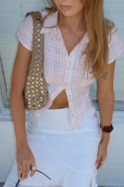 Lovisa Rutete Bluse