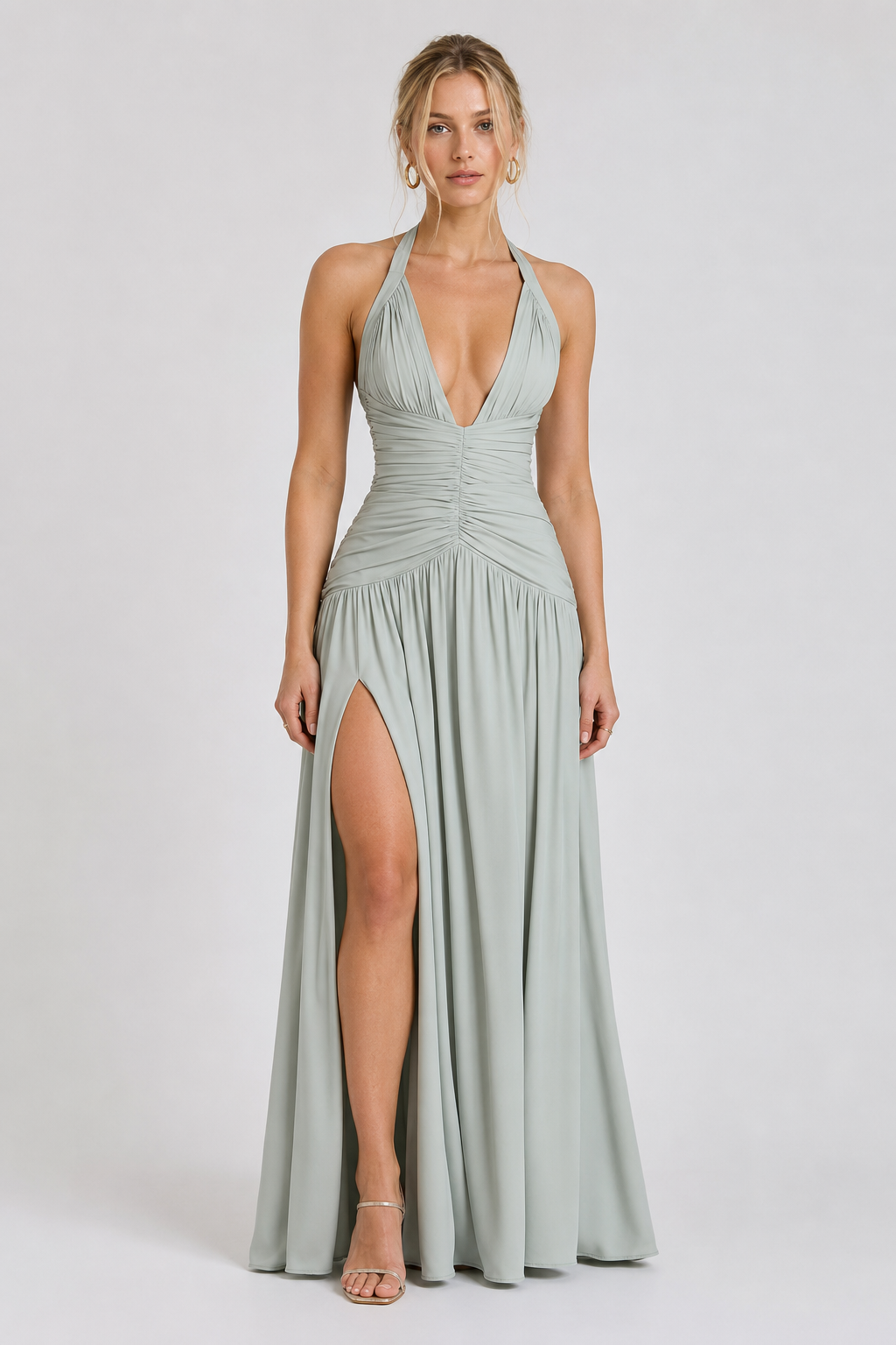 Selma Halterneck Maxikjole