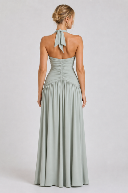 Selma Halterneck Maxikjole