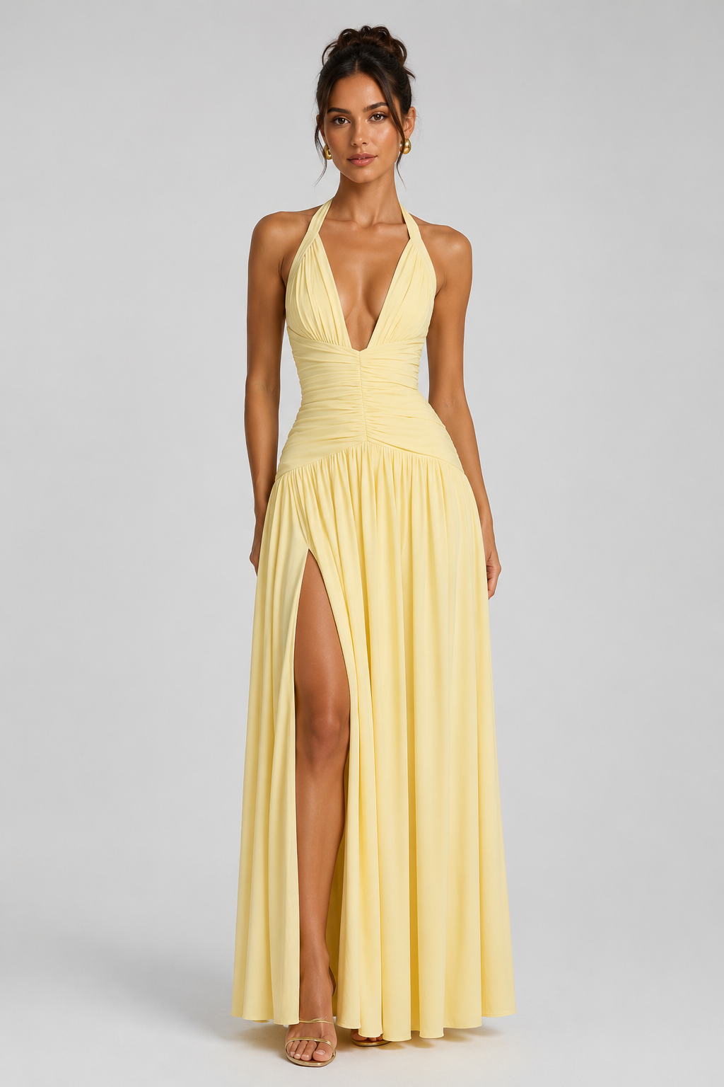 Selma Halterneck Maxikjole